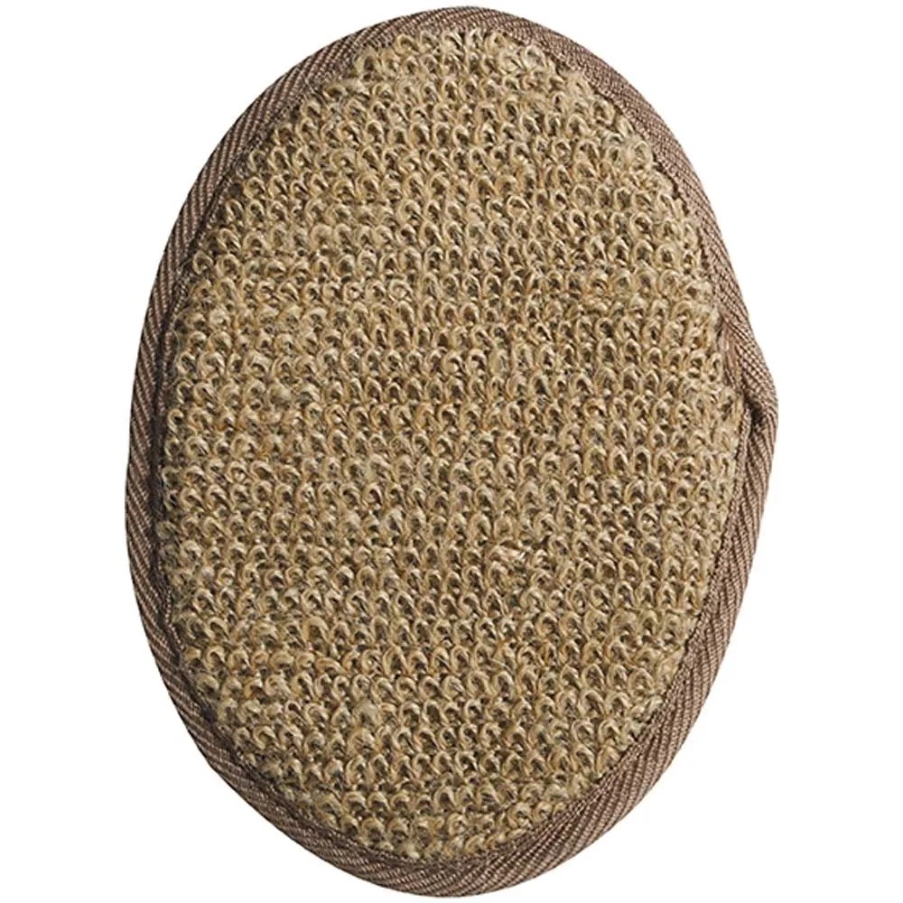 2 Stück Peeling-Badeschwämme – Luffa-Handschuh Mit Baumwoll- & Netz-Seite, Elastisch, Mit Aufhängebändchen