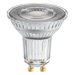 Lampadina LED dimmerabile Osram GU10 riflettore PAR16, 2.4W, 230lm, 5.2x5cm.