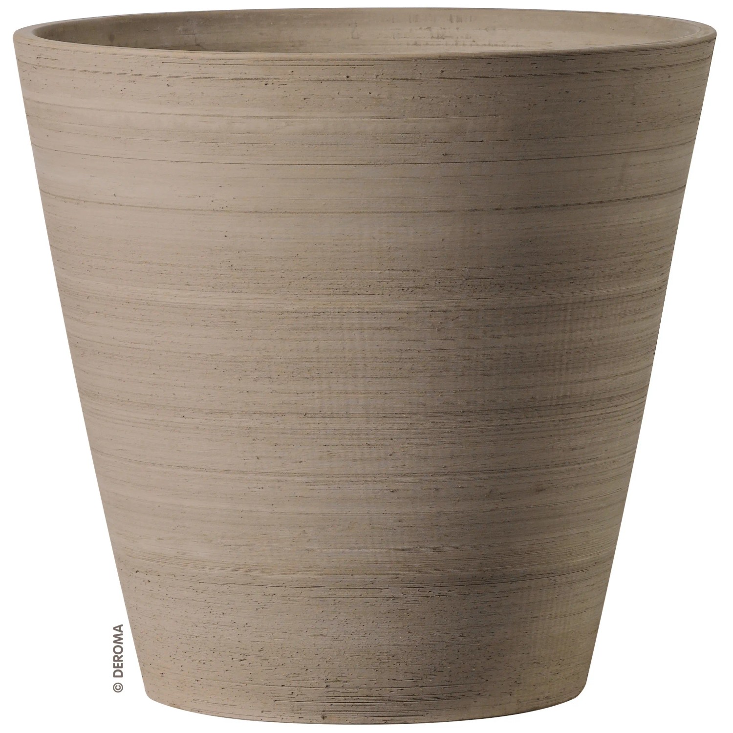 Tymar 2 Vasi Funerari Per Cimitero In Plastica PP - Impermeabili, Antivento, ø11,9 Cm, H 31 Cm, Colore Grafite