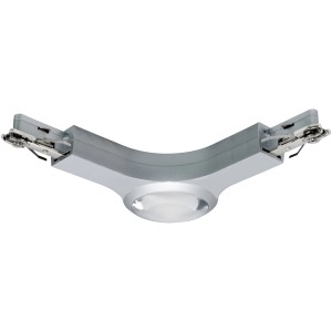 Paulmann URail LED Connecteur en L pour systèmes de rails, chrome mat.