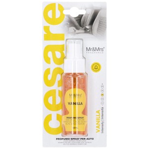 Mr&Mrs Cesare Duftspray Vanilla, 50ml für die Autopflege.