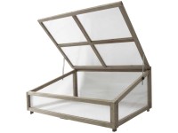 Frühbeetaufsatz zu VegTrug Klein Grau 105 x 76 x 45,5 cm Frühbeetaufsatz zu VegTrug Klein Grau 105 x 76 x 45,5 cm