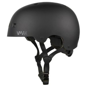 Casco nero Vmax per E-Scooter, taglia L (58-61 cm), per una sicurezza ottimale durante la guida.