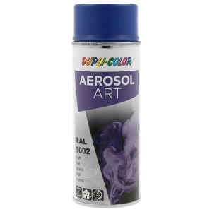 Dupli-Color Aerosol-Art RAL 5002 Vernice spray blu oltremare opaco, bomboletta da 400ml.