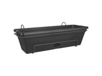 Elho Balkonkiste Green Basics Schwarz (HxBxT) 16,5 x 49 x 25,5 cm