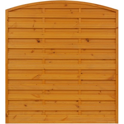 Sichtschutzzaun Element München Pinienfarben 180 / 195 x 180 cm