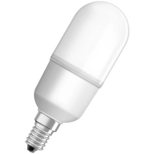 Osram LED-Leuchtmittel Stabform E14, kaltweiß, 75W. Kompakte LED Lampe für Wohnräume.