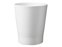 Orchideenvase Merina Pretty matt Weiss Ø 14 cm / Höhe 15 cm