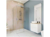 Breuer Rückwand Sandstein-Optik Beige Hochglanz 100 x 210 cm