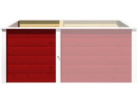 Weka Ergänzungssatz Hochbeet Modular Schwedenrot