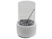 Colibri Tischfeuer Cement Grau Ø 16,5 cm