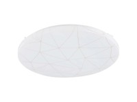 Eglo LED-Deckenleuchte Rende Weiss/Gold 19,5 W / Ø 38 cm