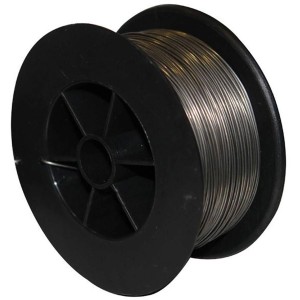 Güde Fülldraht 0,9 mm x 0,4 kg auf schwarzer Spule für Schweißgeräte.