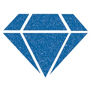 Diamante blu scintillante: Colore Aladine Diamond, ideale per progetti di pittura creativa.