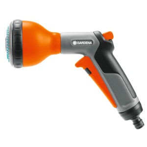 Gardena Classic Multibrause, spruzzatore da giardino con 3 getti per irrigazione e pulizia.