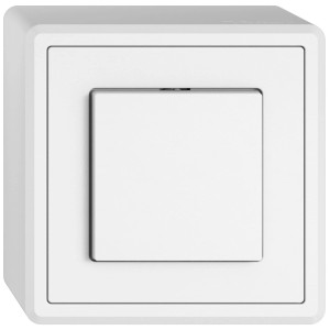 Interruttore a pressione da parete Feller Edizio.liv bianco, schema 3.