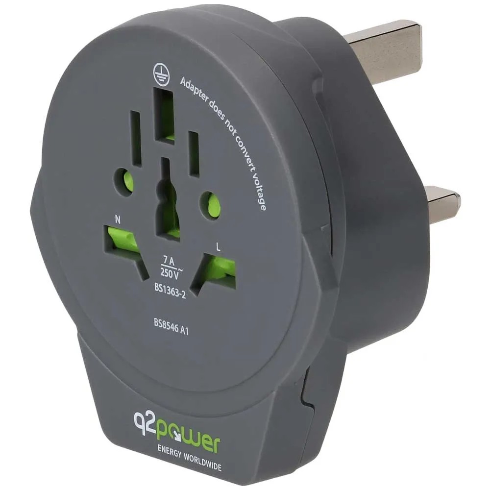 Adattatore Per Caricatori Viaggio Adattatore Spina Universale Da Viaggio, Presa Internazionale Con 2 Porte USB, Mi Caricatore Internazionale Viaggio