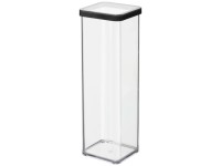 Rotho Premium Dose Loft quadratisch Schwarz 2 l