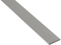 BA-Profil flach Aluminium Natur 40 x 2 mm / Länge 200 cm