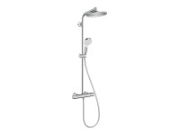 Hansgrohe Duschsystem Crometta S Showerpipe 240 Chrom/Weiss