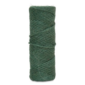 Bobine de ficelle de jute verte Windhager, Ø 1,5 mm, longueur 70 m, pour accessoires de potager surélevé.