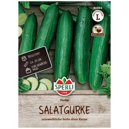 Sperli Semi di cetriolo da insalata Paska F1 5 piante