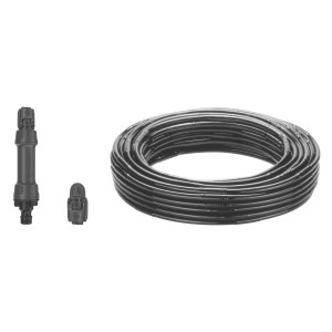 Set irrigazione a goccia Gardena per siepi/cespugli (50 m) con unità base e tubo gocciolante.