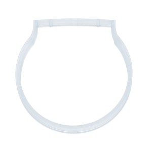 Anneau de remplacement Diaqua pour porte-savon Chic 96, plastique, blanc.
