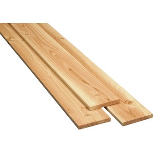 Planche de clôture/façade en douglas, 1,8x14,5x300cm, pour clôture, façade ou terrasse.