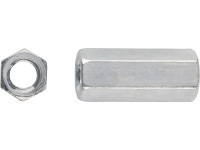 Verbindungsmutter M5 x 20 mm Aussensechskant 8 mm / 5 Stk.