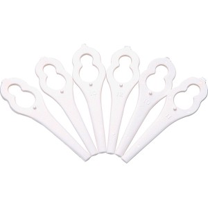 Lames de rechange en plastique Bosch pour coupe-bordures ART 23 LI, 6 pièces