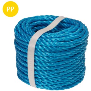 Corda in PP Blu Ø 8 mm / lunghezza 20 m