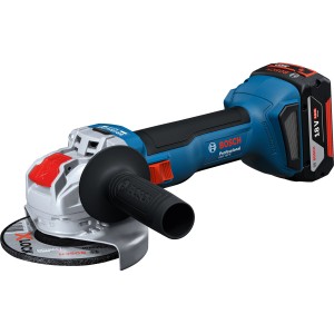 Bosch Professional GWX 18V-8 Akku-Winkelschleifer mit X-Lock und 18V Akku.