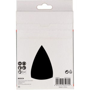 Bosch Protection Plateau de ponçage, 100x150mm, 2 pièces, Accessoire pour Ponceuses Multi.