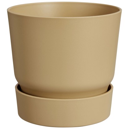Elho Blumentopf Greenville Golden Sand Ø 30 cm