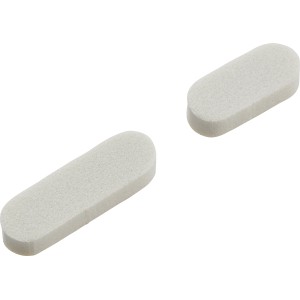 24 tamponi universali Extra Soft bianchi, autoadesivi, per mobili e protezione superfici.