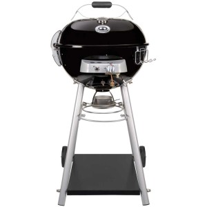 Barbecue à gaz Outdoorchef Leon Black 570 G avec sphère et étagère.