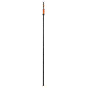 Manico telescopico Gardena Combisystem, 160-290 cm, in alluminio, per lavorare comodamente in altezza.