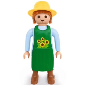Lechuza XXL-Figur Gärtnerin, 60 cm, als Gartendeko.