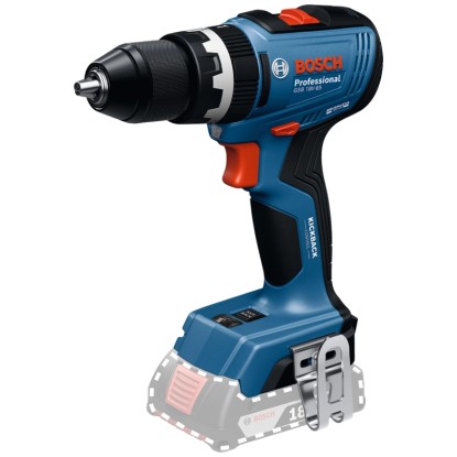 Bosch Professional Trapano avvitatore a percussione a batteria GSB 18V-65 Solo