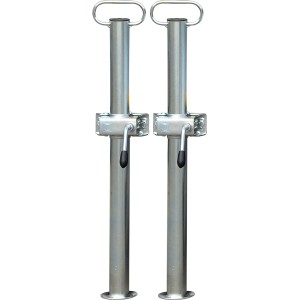 Stema gambe di supporto (coppia) per rimorchi Basic STL/ST, accessori per stabilizzare durante il carico e lo scarico.