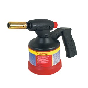 Lampe à souder Rothenberger RoFlame Premium Piezo, outil de soudure avec allumage piézo et boîtier en plastique.