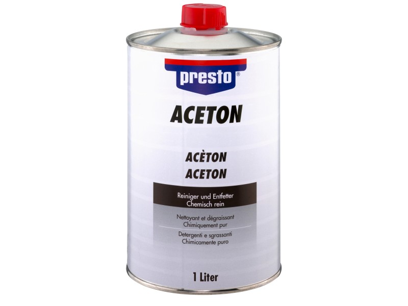 ACETON 1 Liter 99,5% Verdünnung Reiniger Entfetter Lackverdünner