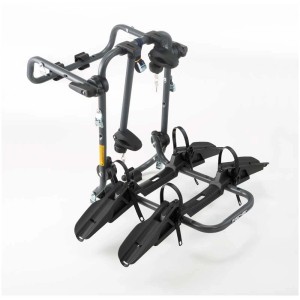 Porte-vélos arrière pour 2 vélos, charge max. 45 kg, montage facile.