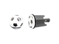 Diaqua Universalstopfen Football Messing Kunststoff Weiss Ø 40 mm