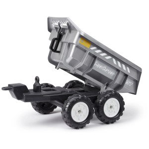 Ribaltabile Falk Super Dumper per trattore (taglia L-XXL) in grigio, compatibile con trattori Falk.