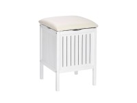 Badhocker Oslo Weiss