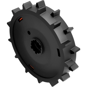 Ruota Worx Offroad per robot rasaerba Landroid, accessorio per una trazione migliorata.