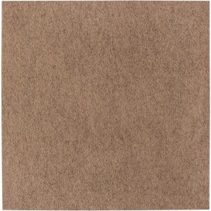 Dalle de moquette Andiamo beige auto-adhésive avec texture côtelée, 40x40 cm.