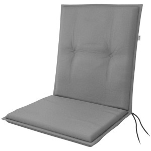 Cuscino per sedia da giardino Niederlehner Green Edition grigio chiaro, 48x100 cm, spessore 6 cm.